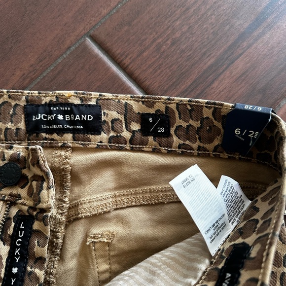 Lucky Ava Skinny Jeans Leopard - Picture 5 of 5